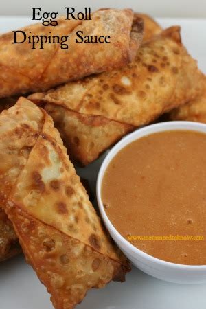 Egg Roll Dipping Sauce Recipe | Chinese Duck Sauce | Moms Need To Know