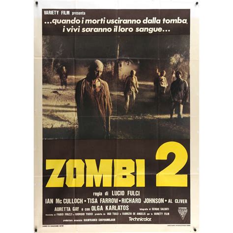 ZOMBIE Movie Poster 39x55 in.