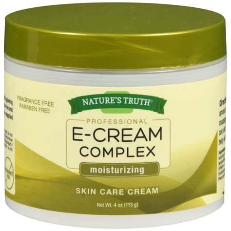 Nature’s Truth Professional E-Cream Complex Moisturizing Skin Care Cream – 4 OZ – Medcare ...