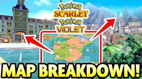 Gen Full Map Breakdown All Locations For Pokemon Scarlet And Pokemon | SexiezPix Web Porn