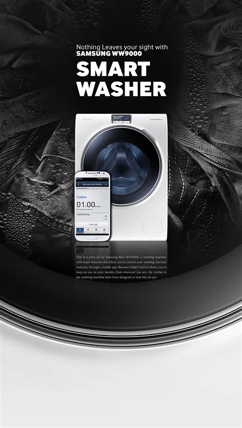 Samsung Smart Washer on Behance