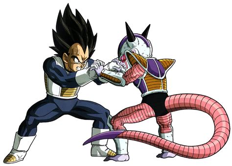 Frieza vs Vegeta render [Scan by msdbzbabe] by Maxiuchiha22 on DeviantArt