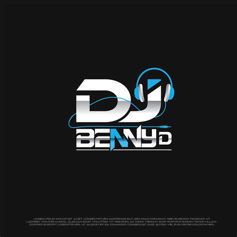 Professional DJ Logo (mixing music) | 23 Logo Designs for DJ Benny D