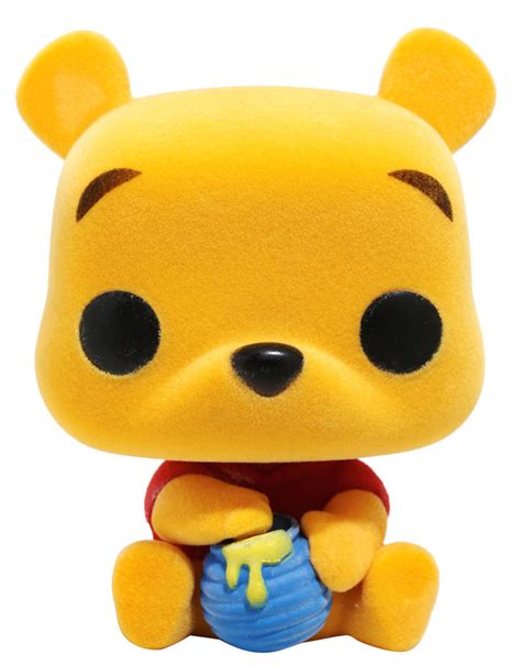 Funko POP! Disney #252 Pooh (Seated - Flocked) EXCLUSIVE New Mint