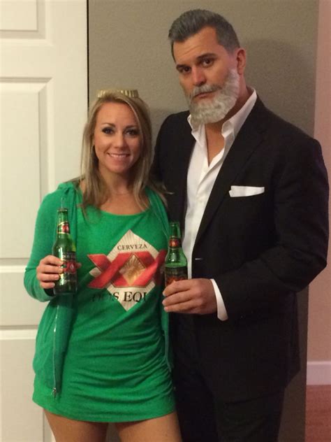 The most interesting man in the world...Dos Equis costume. Fun couples costume for Halloween ...