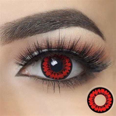 Red Mirage Twilight Vampire Cosplay Contacts