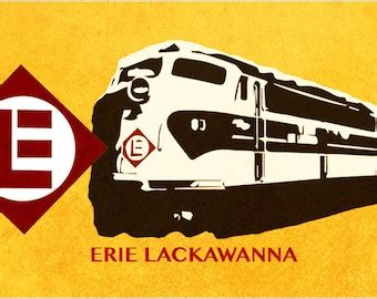 Lackawanna railroad | Etsy