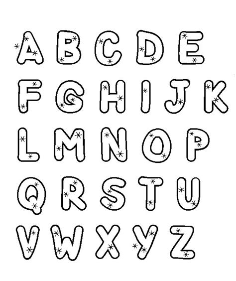 Alphabet Coloring Sheets Free Printable Coloring Pages