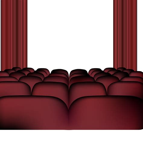 Theatre Cinema Seat - Luxury theater seat vector material png download - 1500*1500 - Free ...