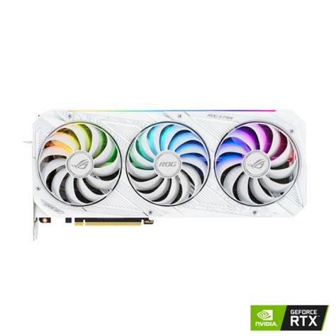 ROG Strix GeForce RTX 3080 V2 White OC Edition 10GB GDDR6X | Graphics Card