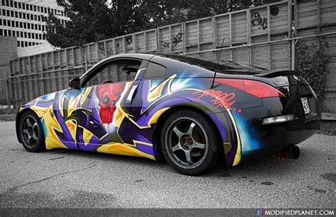 Nissan 350Z Airbrushed BodyThe Again