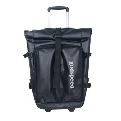 Godspeed high quality waterproof pvc backpack with wheels travel trolley backpack-in Travel Bags ...