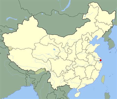 China Shanghai Location Map - Mapsof.Net