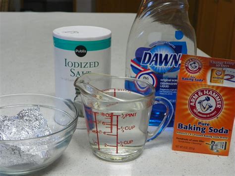 A little bit of this and that: Homemade Jewelry Cleaner