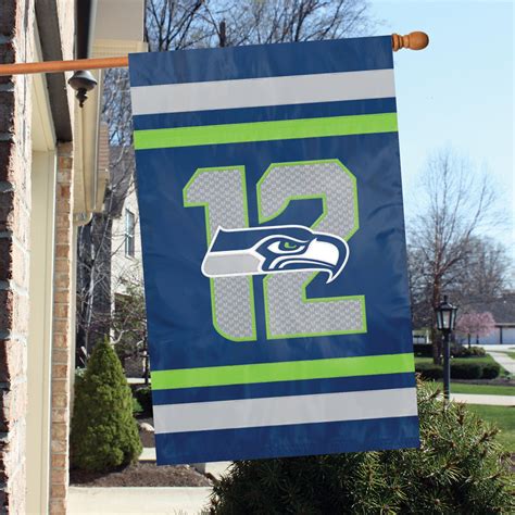 Seattle Seahawks 12th Man Premium Banner Flag