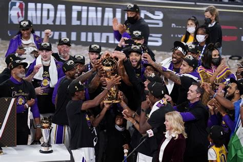 LA Lakers Win 2020 NBA Championship, LeBron James NBA Finals MVP