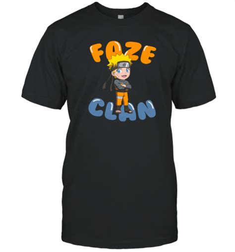 Faze Rug Faze Clan Merch Chibi Naruto Classic Shirt