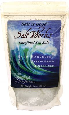 THE MATE FACTOR Salt Works Unrefined Sea Salt 1 lb, Save Big at VitaNet®, LLC