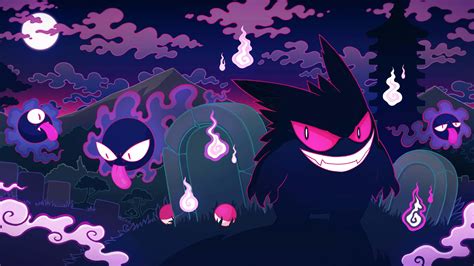 Gengar Desktop Wallpaper - EnWallpaper