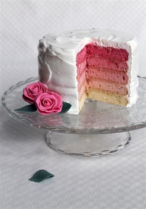 Pink Rainbow Cake - CakeCentral.com