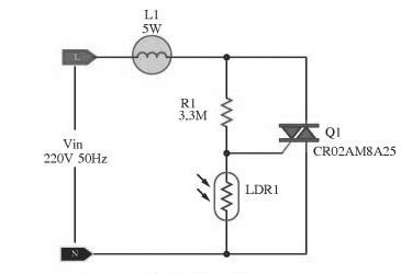 Automatic Lamp Dimmer Circuit using Triac - Gadgetronicx