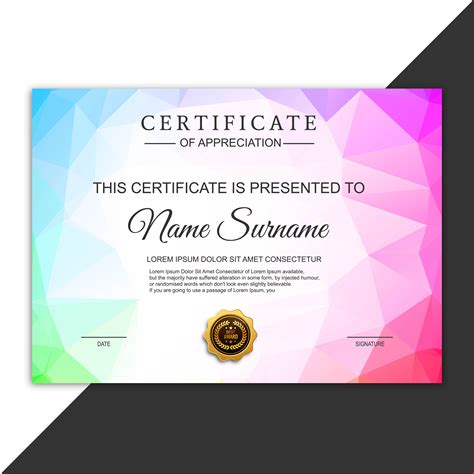 Certificate Design Ideas