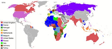 American Imperialism 19th Century Map