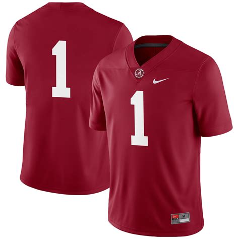 Nike - #1 Alabama Crimson Tide Nike Football Game Jersey - Crimson - Walmart.com - Walmart.com