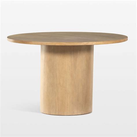 Hale Round Wood Dining Table | Crate & Barrel