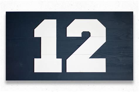 Seahawks 12th Man Wood Flag – Patriot Wood