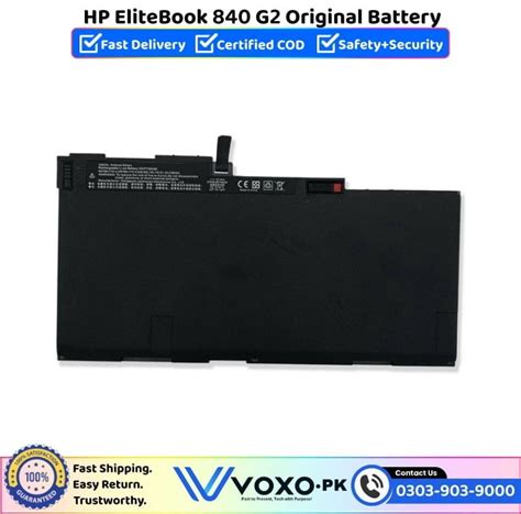 HP EliteBook 840 G2 Original Battery Price In Pakistan | 2024 QC-Certified | Voxo.Pk