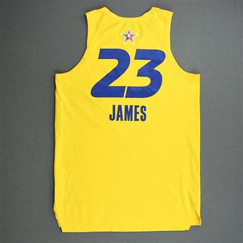 LeBron James - Game-Worn 2021 NBA All-Star Jersey - 1st Half | NBA Auctions