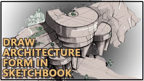 How to sketching Architecture in SketchBook Pro. - YouTube