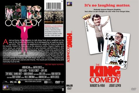 The King Of Comedy - Movie DVD Custom Covers - 81kingofcomedy cstm hires :: DVD Covers