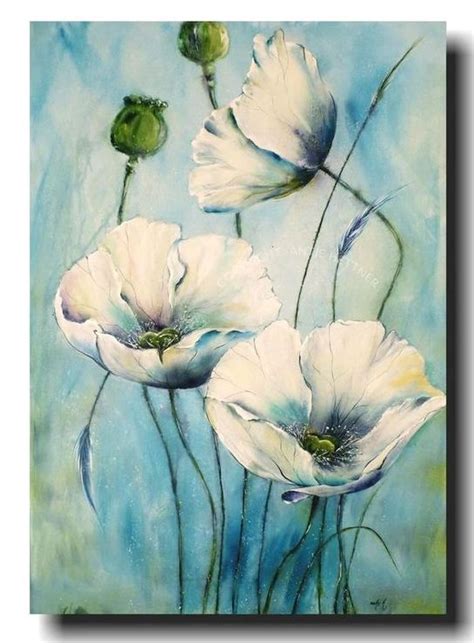 Beautiful Flower Paintings, Acrylic Flower Painting, Abstract Flower Art – Grace Painting Crafts