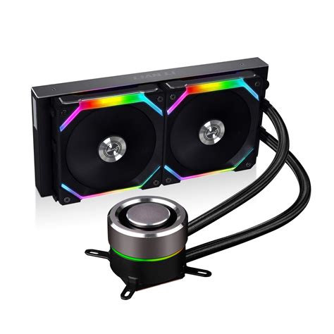 Buy Lian Li LIGALAHAD AIO 240 RGB UNI Fan SL120 Edition Black - Dual 120mm Addressable RGB Fans ...