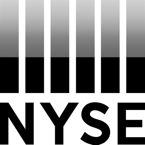 NYSE New York Stock Exchange Logo Black and White – Brands Logos