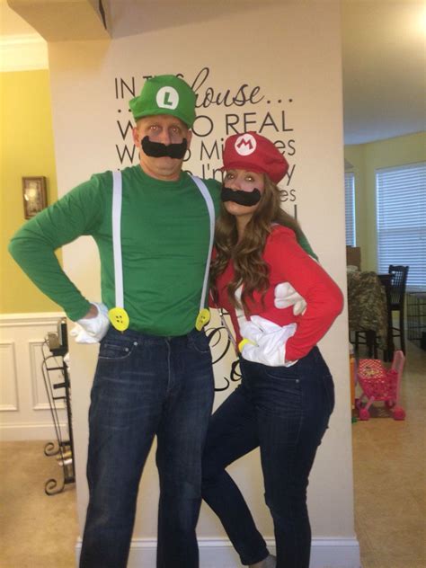 Mario And Luigi Couple Costumes