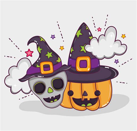 Happy halloween cartoons 636299 Vector Art at Vecteezy