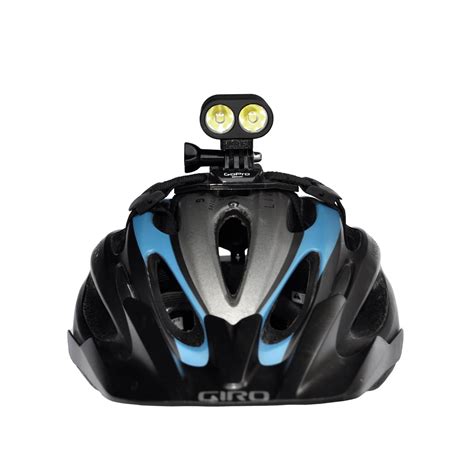 Voyager Mountain Bike Helmet Light Compatible with GoPro Mounts