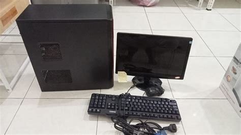 PC Komputer lengkap dengan CPU, Elektronik, Komputer, Desktop di Carousell