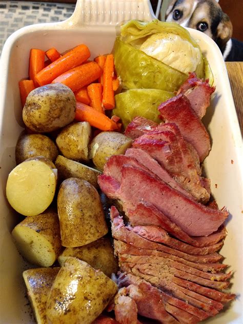 Corned beef, cabbage, potatoes, and carrots : r/FoodPorn