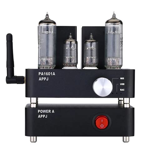 Brand New APPJ PA1601A 6J1+ 6P4 HIFI Wifi Vacuum Tube Amplifier Desktop Digital Audio Tube AMP ...