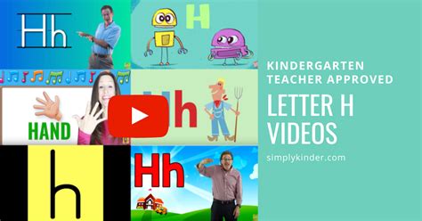 Teacher-Approved Videos Letter H - Simply Kinder