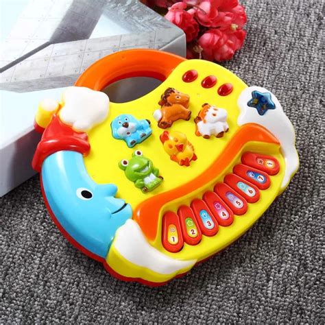 Funny Lovely Baby Children Kids Musical Educational Animal Farm Piano Toys Early Learn ...