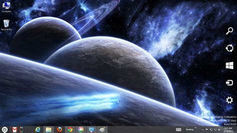 download gratis tema windows 7: Space Galaxy Windows 8 Theme