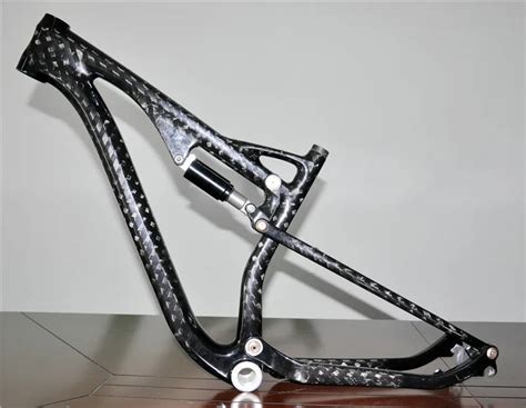 Chinese Carbon Full Suspension Mountain Bike Frame FM036-in Bicycle Frame from Sports ...