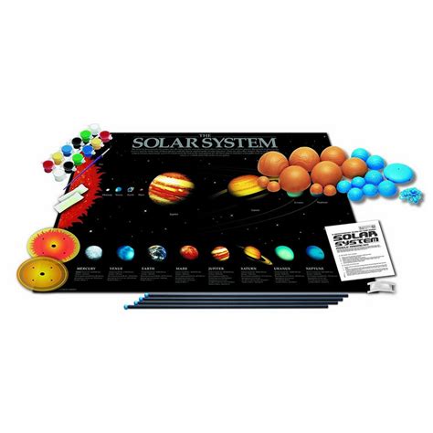 4M 3D Solar System Model Making Science Kit | KidzInc Australia