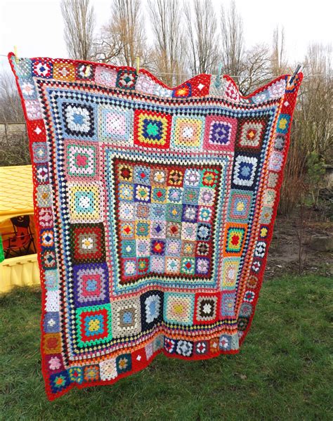 Scrappy Crochet Blanket · A Granny Square Blanket · Crochet on Cut Out + Keep