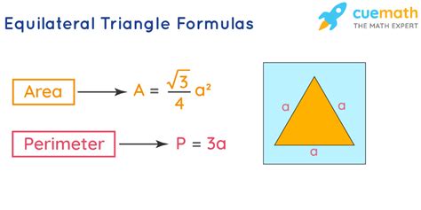 Equilateral Triangle Formulas - What are Equilateral Triangle Formulas? Examples